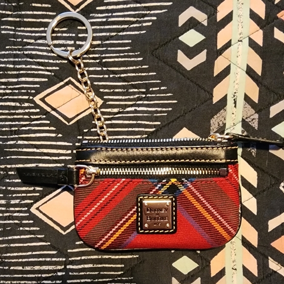 Dooney & Bourke Accessories - Small Plaid Dooney & Bourke Coin/Card Wallet